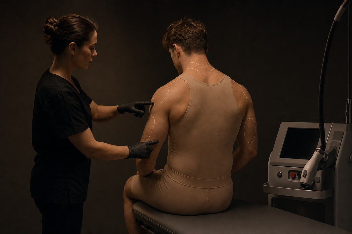 Laser Hair Removal for Men: What is the Most Common Laser Hair Removal Treatment Areas for Men?