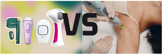 Laser Hair Removal at Professional VS. at Home
