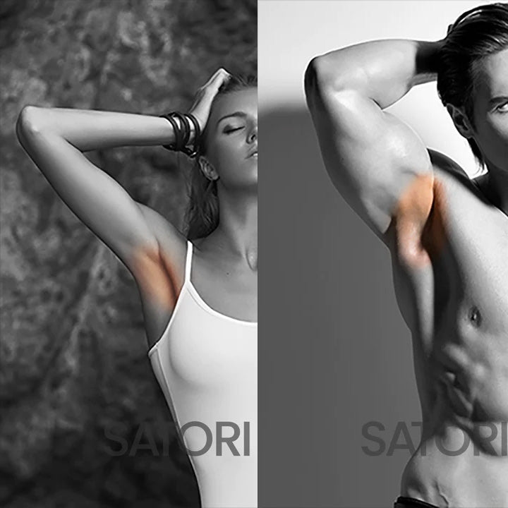 underarms male and female